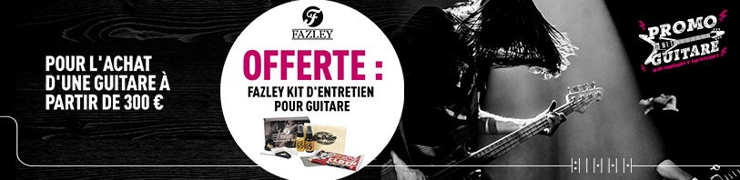 Cadeau offert avec votre commande de guitare | Bax Music
